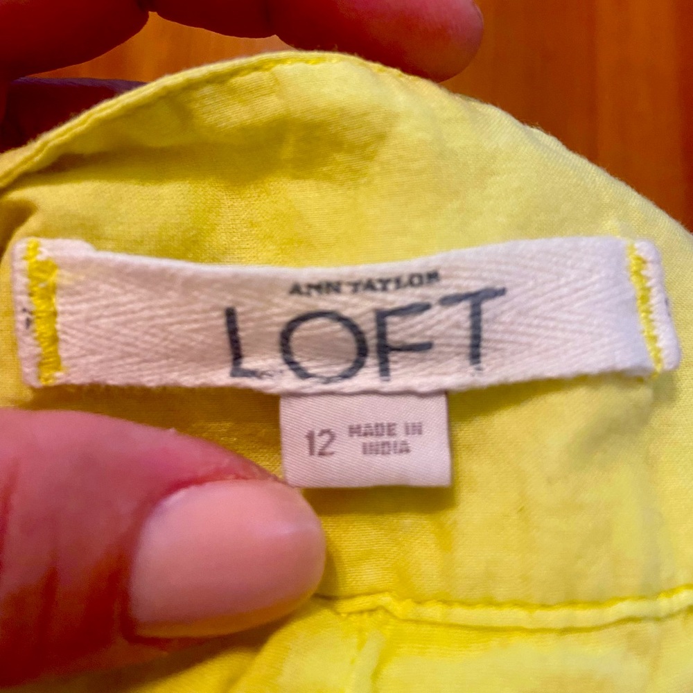 Loft cotton skirt